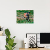Deer Poster (Thuiskantoor)