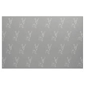 Deer Print Fabric Stof (Fat Quarter)