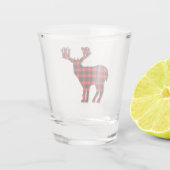 Deer Pset Silhouette Shot Glas (Achterkant)