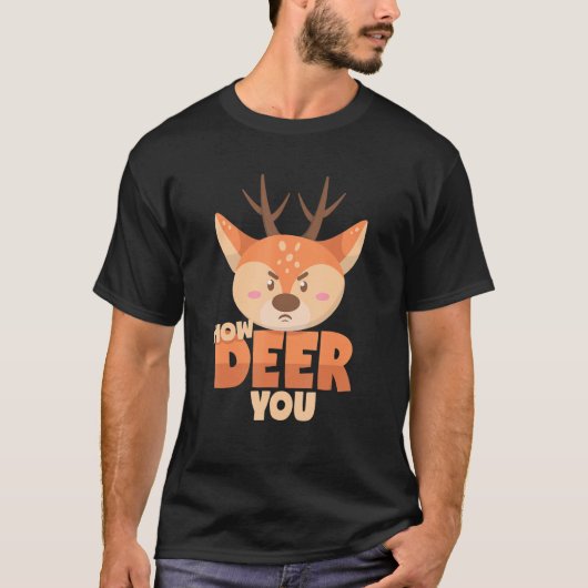 Deer Pun T-shirt (Voorkant)