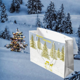 Deer Reflection Groot Cadeauzakje
