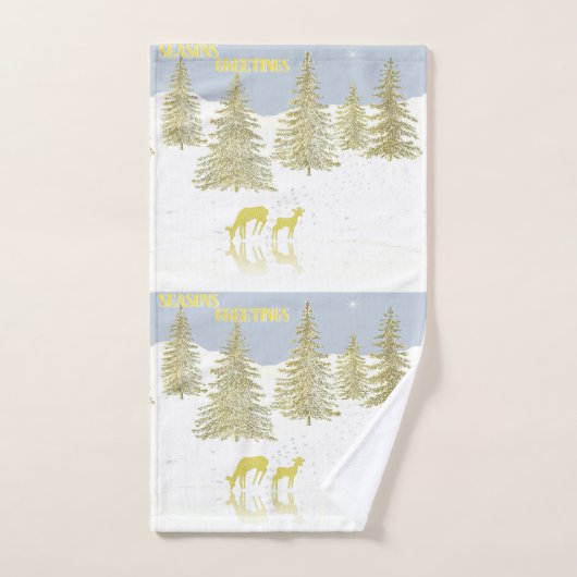 Deer Reflection Handdoek (Handdoek)