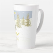 Deer Reflection Latte Mok (Rechterhoek)