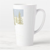 Deer Reflection Latte Mok (Rechts)