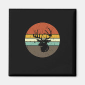 Deer Retro Magneet (Voorkant)