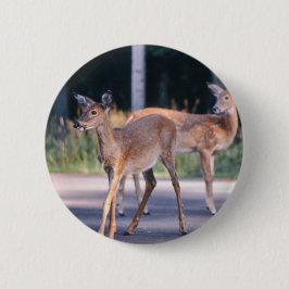 Deer Ronde Button 5,7 Cm