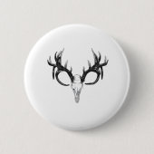 Deer Ronde Button 5,7 Cm (Voorkant)