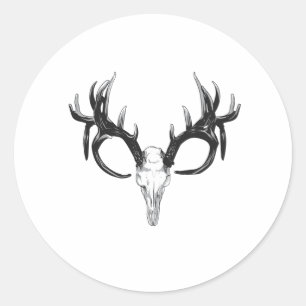 Deer Ronde Sticker