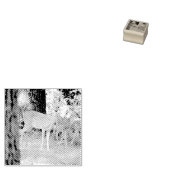 Deer Rubberstempel (Gestempeld)