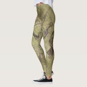 Deer Sacred Geometry Digital Art Leggings (Links)