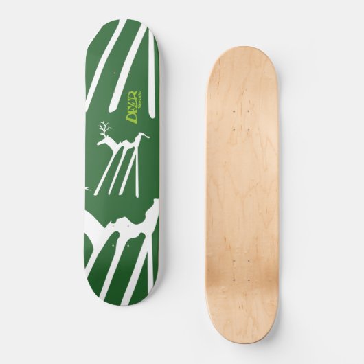 DEER SHADOW PIXELAT VAN MASANSER PERSOONLIJK SKATEBOARD (Voorkant)