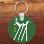 DEER SHADOW PIXELAT VAN MASANSER SLEUTELHANGER (Voorkant)