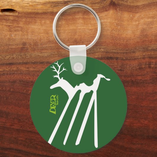 DEER SHADOW PIXELAT VAN MASANSER SLEUTELHANGER (Voorkant)