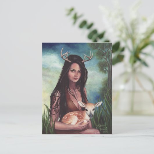 Deer Sidhe - Briefkaart (Staand voorkant)