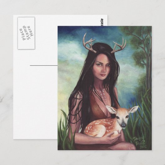 Deer Sidhe - Briefkaart (Voorkant / Achterkant)