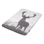 Deer silhouette badmat (Gekanteld)