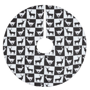 Deer Silhouette kerstboomrok Kerstboom Rok