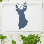 Deer Silhouette Kitchen Towel | {marine} Theedoek (Gevouwen)