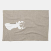 Deer Silhouette Kitchen Towel | {Wit & Burlap} Theedoek (Horizontaal)