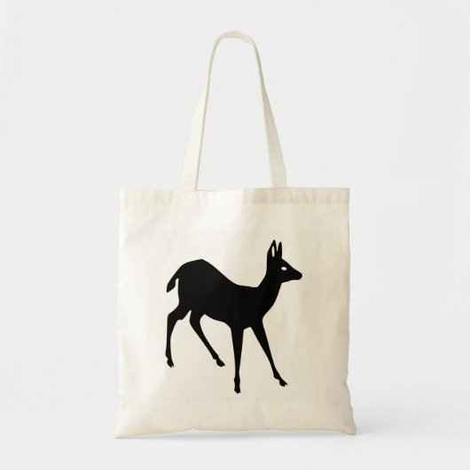 Deer Silhouette Tote Bag (Voorkant)