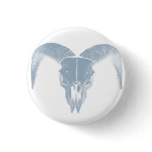 Deer Skull-Button