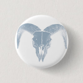 Deer Skull-Button Ronde Button 3,2 Cm