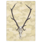 Deer Skull-klembord Klembord (Achterkant)