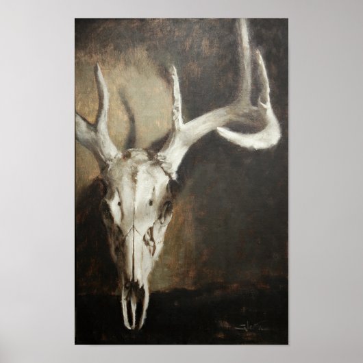 Deer Skull Poster (Voorkant)