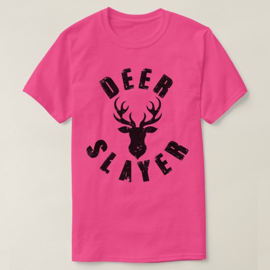 Deer Slayer Hunter Hunter Hunting Buck Sportsman T-shirt (Design voorkant)