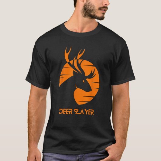 Deer Slayer Hunter T-shirt (Voorkant)