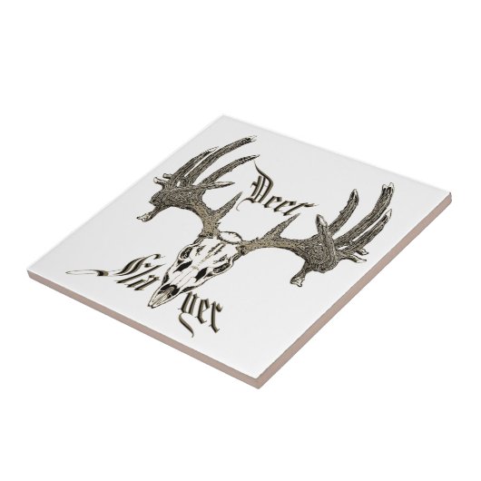 Deer slayer tegeltje (Zijkant)