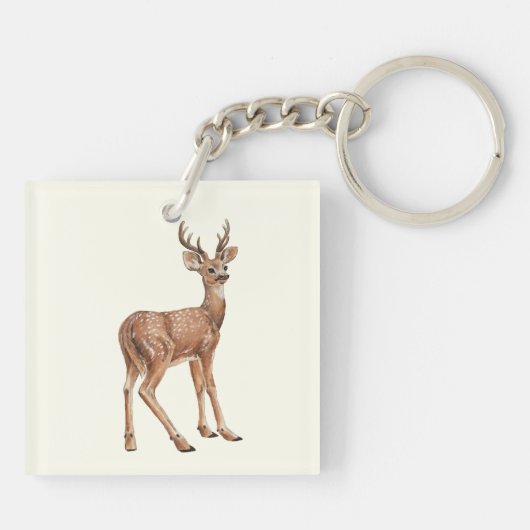 Deer Sleutelhanger (Achterkant)
