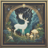 deer spirit sticker (Voorkant)