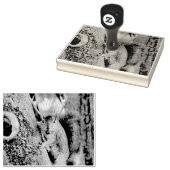 Deer Squirrelly Rubberstempel (Gestempeld)