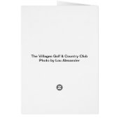 Deer staat voor de Wehner Mansion (Achterkant)