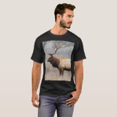 Deer Stag Animals Wildlife Natuur Buck T-shirt (Voorkant volledig)