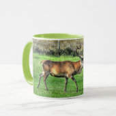 Deer Stag Burley, Hampshire, Engeland Mok (Voorkant links)