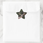 Deer Star-Sticker Ster Sticker (Tas)