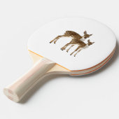 Deer Tafeltennisbatje (Voorkant Gekanteld)