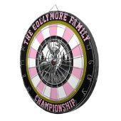 Deer Target Forest-illustraties Dartbord (Voorkant Rechts)