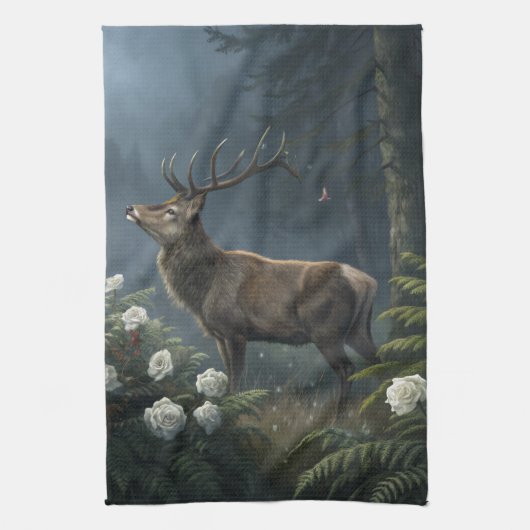 Deer Theedoek (Verticaal)