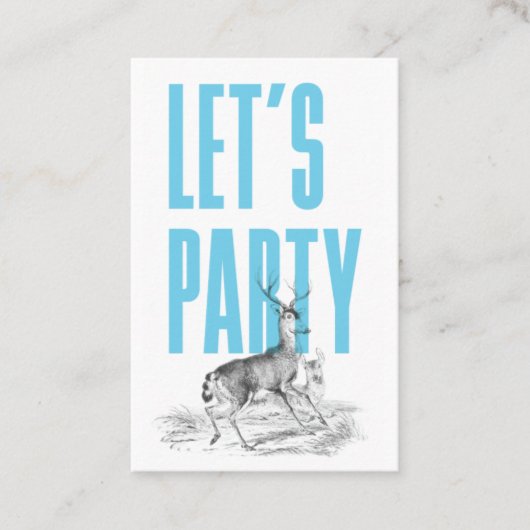 Deer Ticket (Voorkant)