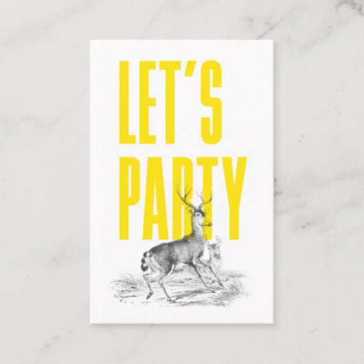 Deer Ticket (Voorkant)