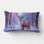 Deer To Santa's Heart - Reindeer Kussen (Voorkant)