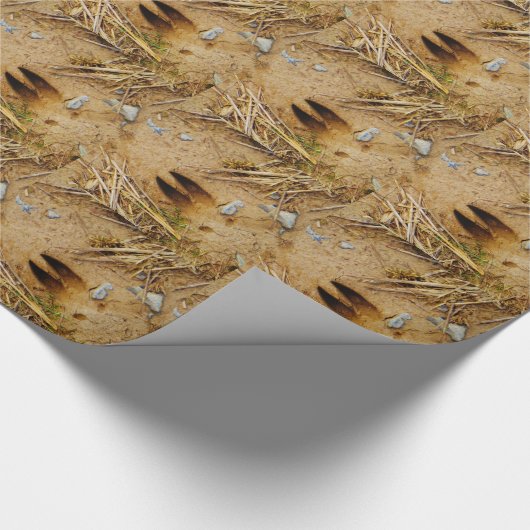 Deer Track Cadeaupapier (Hoek)