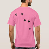 Deer Tracks T-shirt (Achterkant)