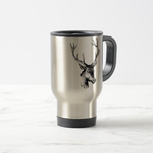 Deer Travel Mug Reisbeker (Voorkant rechts)