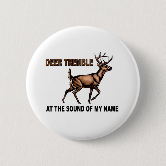 DEER TREMBLE.jpg Ronde Button 5,7 Cm (Voorkant)