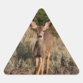Deer Triangle Sticker (Voorkant)