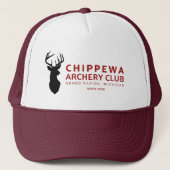 Deer Trucker Hat Trucker Pet (Voorkant)